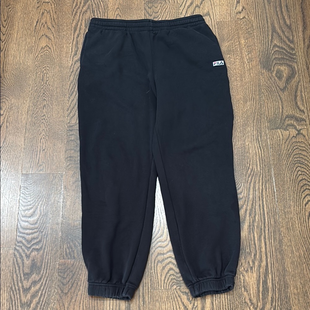 Fila Kids Black Sweatpants